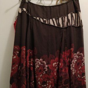 COLDWATER CREEK CHIFFON SKIRT